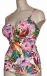 Cyell sale Tropical White tankinitop, beugel cup 38E