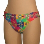 Cyell sale, Kelim bijpassende bikinislip cerise