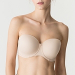 Prima Donna Perle strapless bh voorgevormd ivoor 95E E95sale