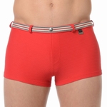 HOM sale swim shorts Casino red zwemshort maat L