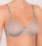 Felina Rhapsody sale stevige spacer t-shirt bh taupe cup G75 