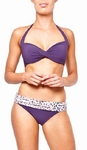 Sedna Kalisha turning bandeau bikini in grape sale maat S