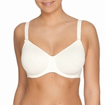 Prima Donna Satin voorgevormde, gladde Spacer bh, ivoor, C&D
