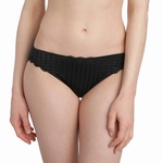 Marie Jo Avero lingerie, bijpassende rioslip bloem in zwart