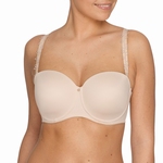 Prima Donna Perle strapless bh in caffe FG