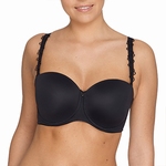 Prima Donna Perle strapless bh in graphite cup DE