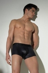 Hom Black Addict Crocodile trunk in leatherlook zwart S