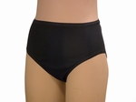 Pompadour tailleslip van biologisch katoen in zwart