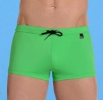 Hom sale marine chic swim shorts, zwemshort in groen maat L