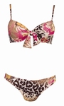 Rosa Faia bohemian glam bikini in pink, maat 42 D