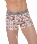 Ego by Hom sale, Coffee boxer briefs multi color maat XL