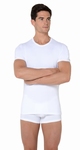 Hom sale Smart Cotton tee shirt crew neck wit maat M