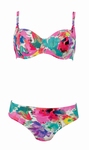Rosa Faia, sale hippe bikini neon flower print cup 42i